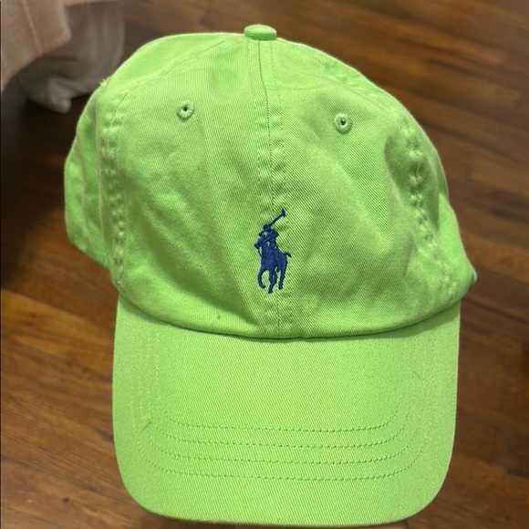 Ralph Lauren Green and Blue Hat with Polo Logo - Picture 1 of 2